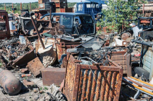 boneyard cleanup, salvage yard, lower 40