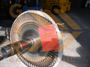 high pressure compressor shaft